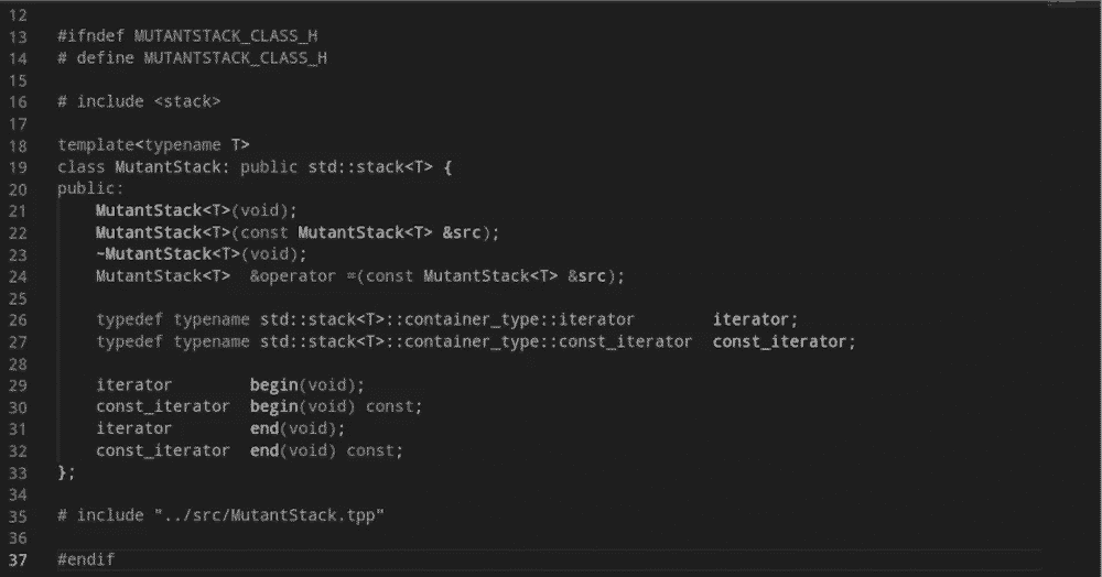 screenshot of the last exercise