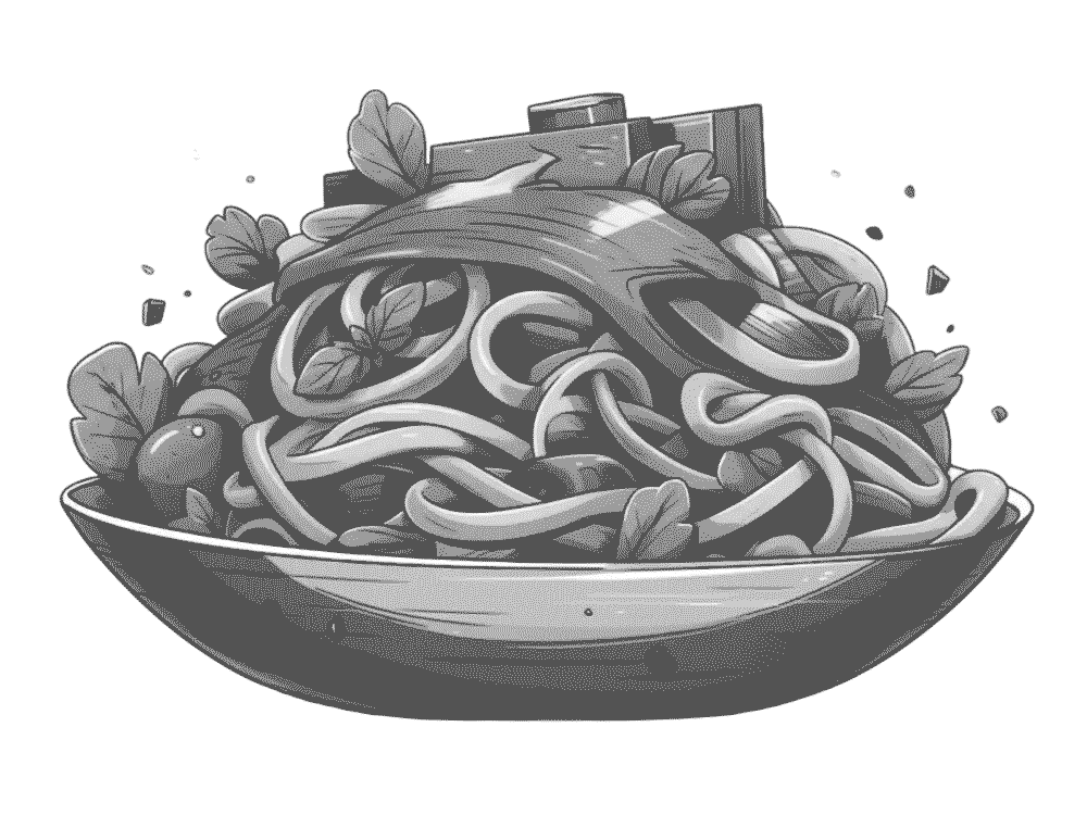 spaghettis image to illustrate the Philosophers's problem